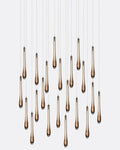 Dewdrop Rectangle Chandelier-Chandelier-Jecanoli