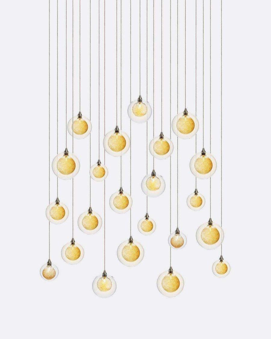 Drizzle Rectangle Chandelier-Chandelier-Jecanoli
