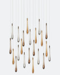 Dewdrop Rectangle Chandelier-Chandelier-Jecanoli