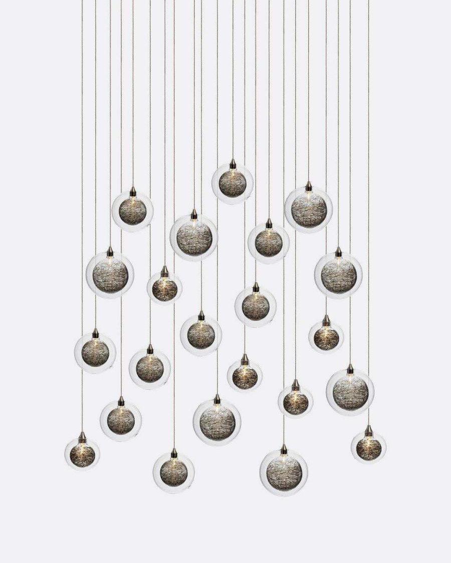 Drizzle Rectangle Chandelier-Chandelier-Jecanoli