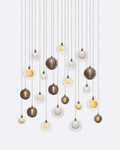 Drizzle Rectangle Chandelier-Chandelier-Jecanoli