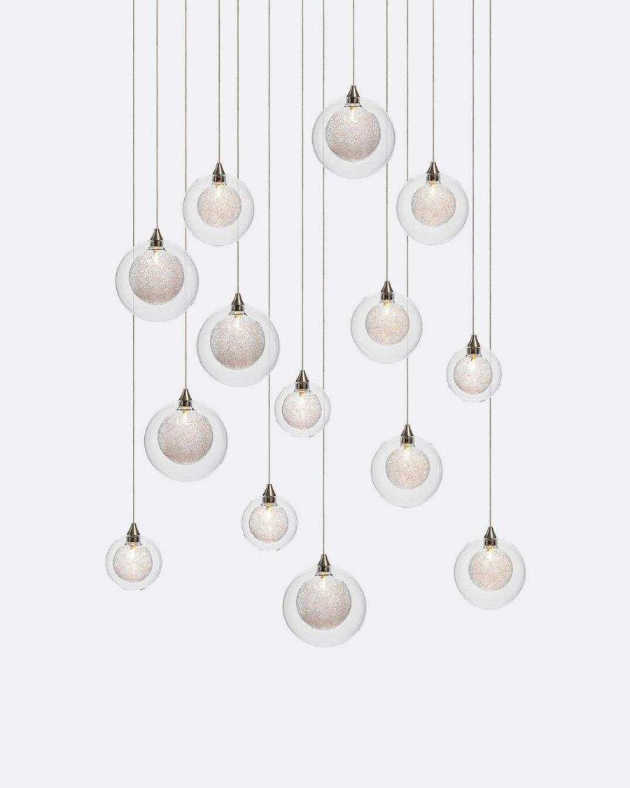 Drizzle Rectangle Chandelier-Chandelier-Jecanoli