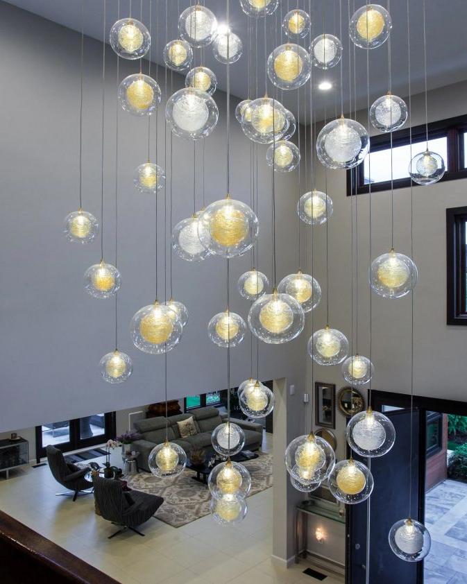 Drizzle Rectangle Chandelier-Chandelier-Jecanoli