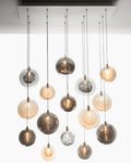 Drizzle Rectangle Chandelier-Chandelier-Jecanoli