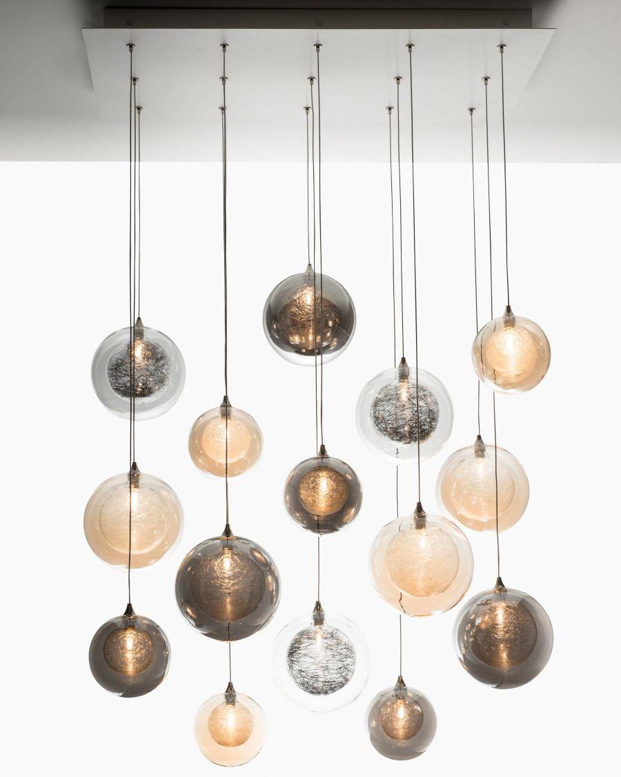Drizzle Rectangle Chandelier-Chandelier-Jecanoli
