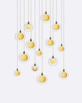 Drizzle Rectangle Chandelier-Chandelier-Jecanoli