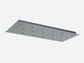 Dewdrop Rectangle Chandelier-Chandelier-Jecanoli
