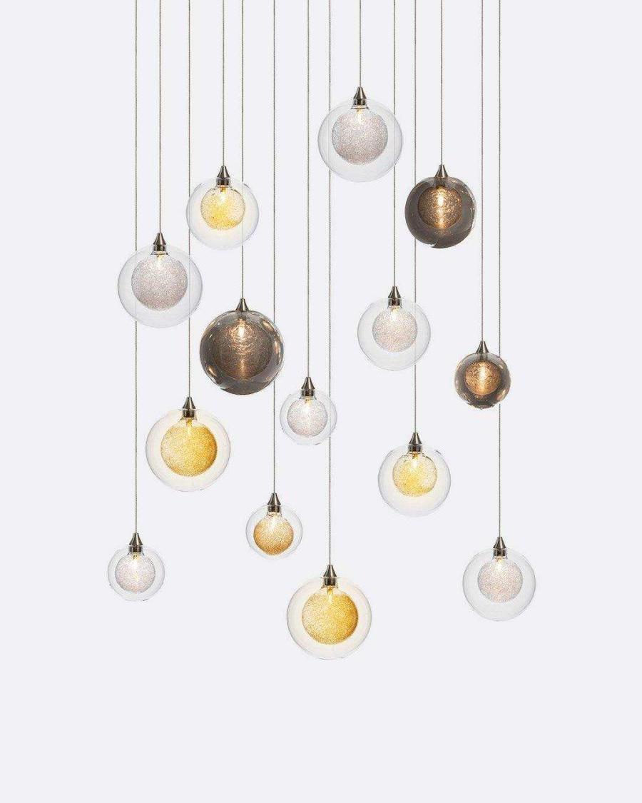Drizzle Rectangle Chandelier-Chandelier-Jecanoli