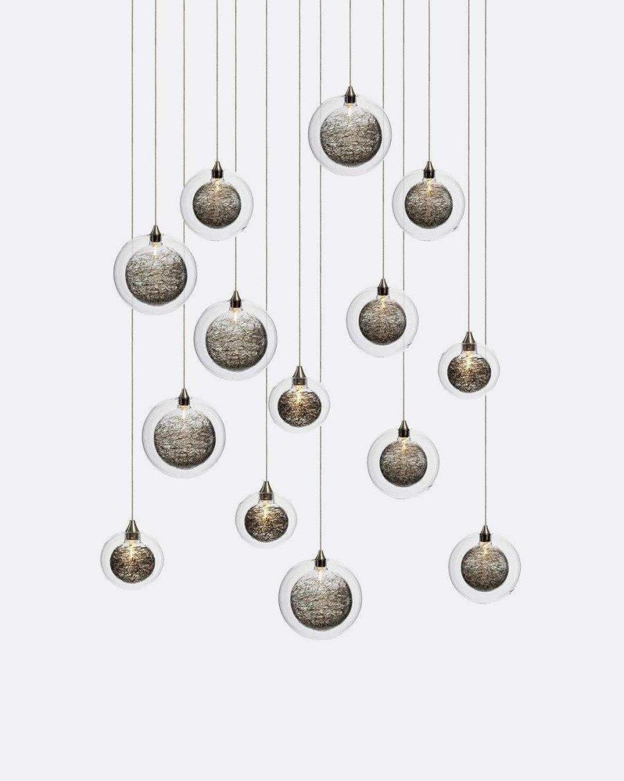 Drizzle Rectangle Chandelier-Chandelier-Jecanoli