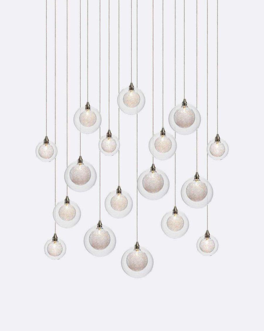 Drizzle Rectangle Chandelier-Chandelier-Jecanoli
