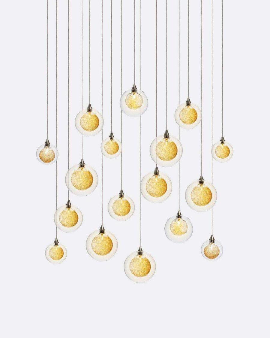 Drizzle Rectangle Chandelier-Chandelier-Jecanoli