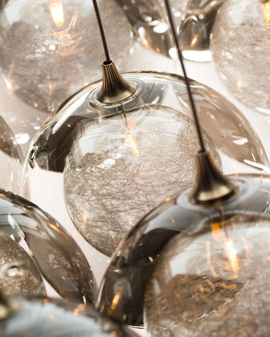Drizzle Square Chandelier-Chandelier-Jecanoli