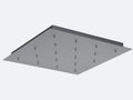 Drizzle Square Chandelier-Chandelier-Jecanoli