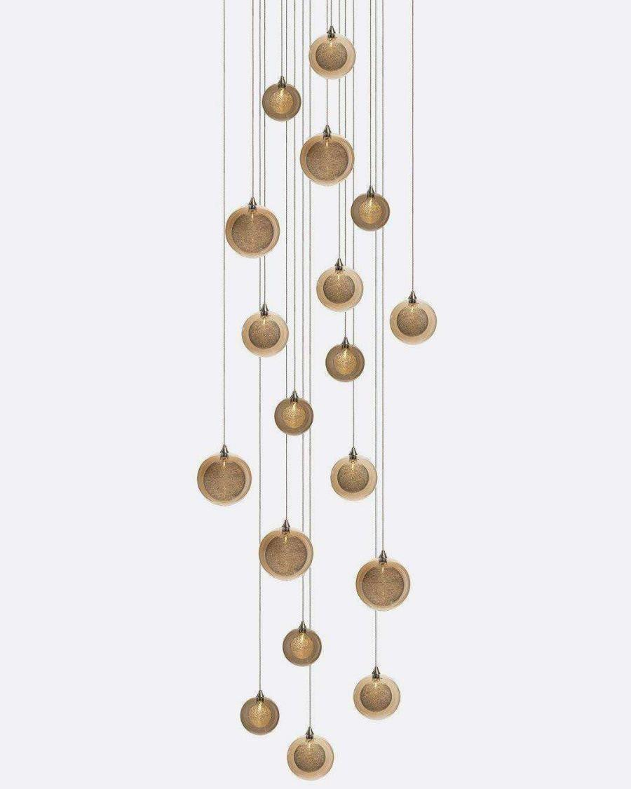 Drizzle Square Chandelier-Chandelier-Jecanoli