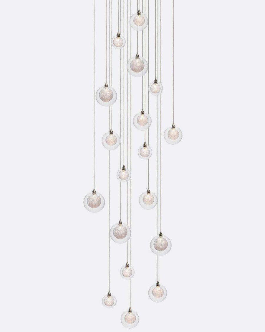 Drizzle Square Chandelier-Chandelier-Jecanoli