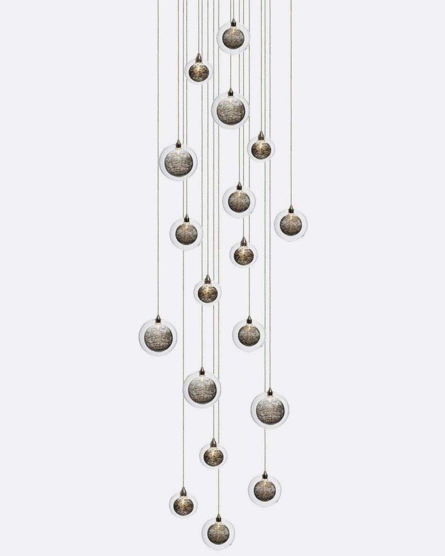 Drizzle Square Chandelier-Chandelier-Jecanoli