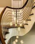 Drizzle Square Chandelier-Chandelier-Jecanoli