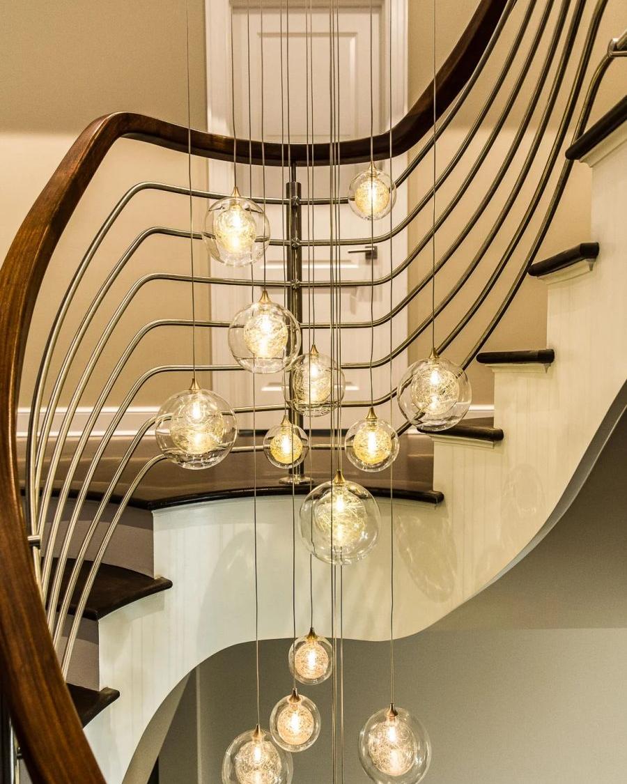 Drizzle Square Chandelier-Chandelier-Jecanoli