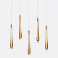 Dewdrop Small Rectangle Chandelier-Chandelier-Jecanoli