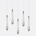 Dewdrop Small Rectangle Chandelier-Chandelier-Jecanoli