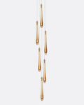 Dewdrop Small Round Chandelier-Chandelier-Jecanoli