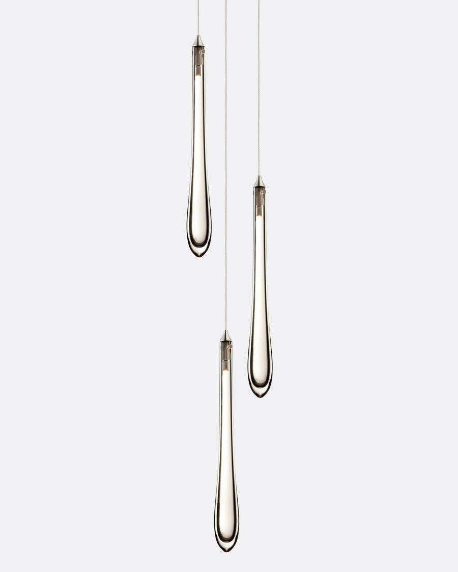 Dewdrop Small Round Chandelier-Chandelier-Jecanoli