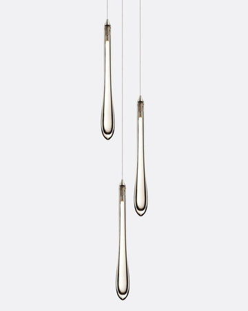Dewdrop Small Round Chandelier-Chandelier-Jecanoli