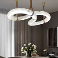 Designer Contemporary Nordic Alabaster Chandelier-Chandelier-Jecanoli