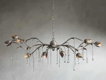 Uma Rectangular Chandelier-Chandelier-Jecanoli