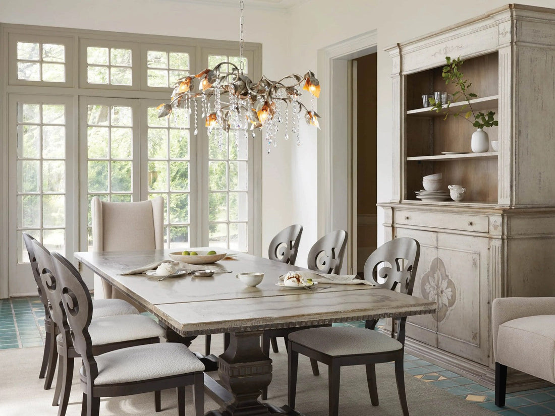 Uma Rectangular Chandelier-Chandelier-Jecanoli