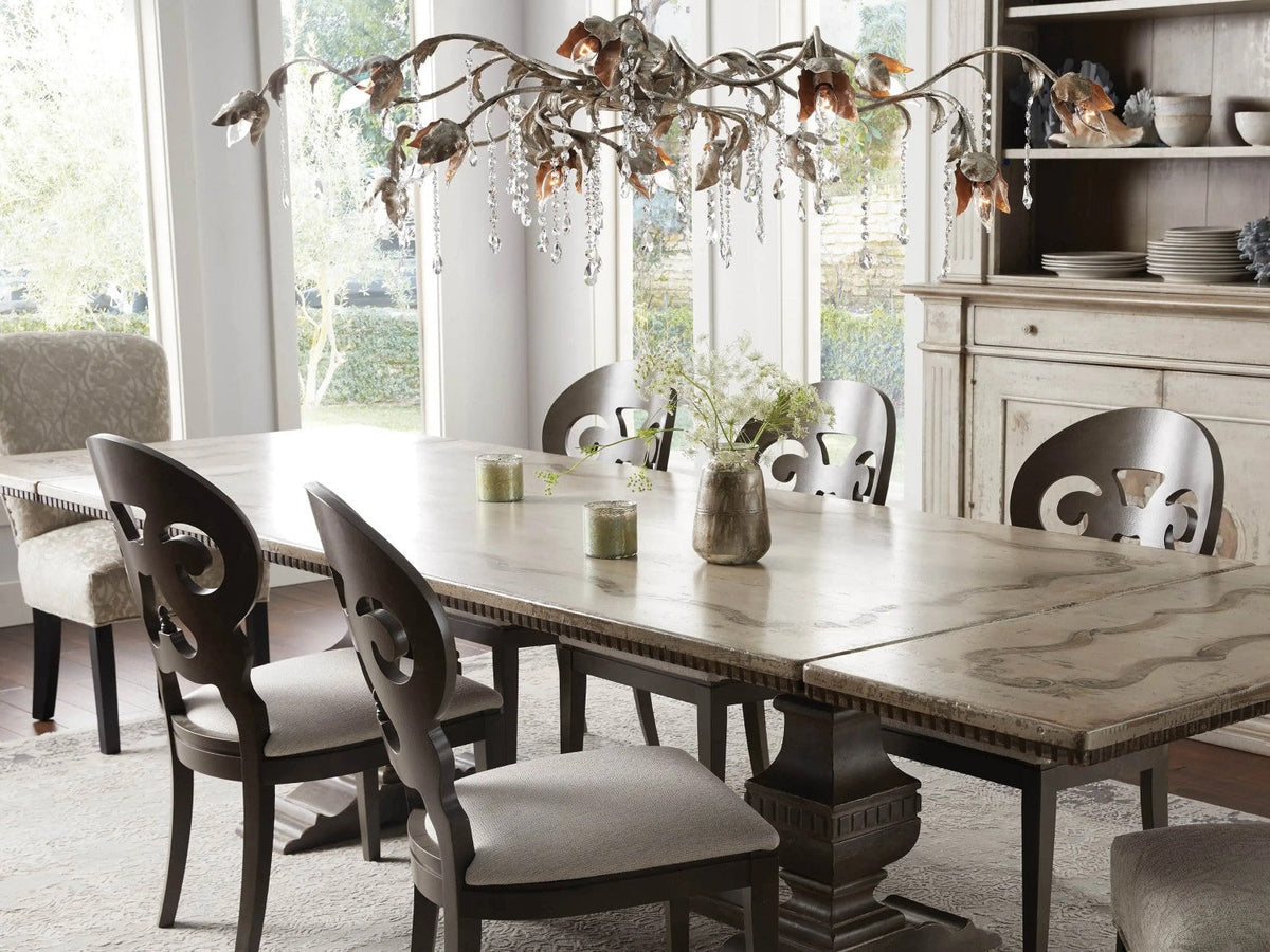 Uma Rectangular Chandelier-Chandelier-Jecanoli