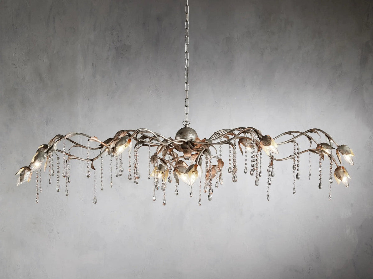 Uma Rectangular Chandelier-Chandelier-Jecanoli