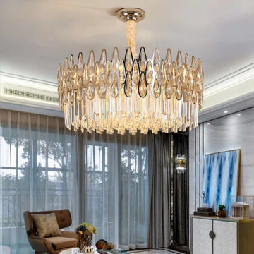 Arrival Crystal Chandelier Modern Living Room Ceiling Light
