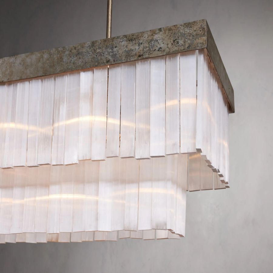 Eden Rectangular Chandelier-Chandelier-Jecanoli