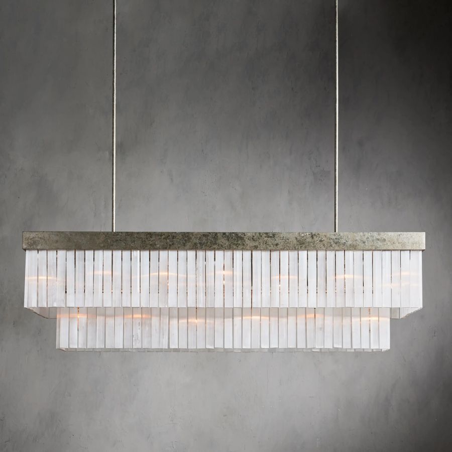 Eden Rectangular Chandelier-Chandelier-Jecanoli