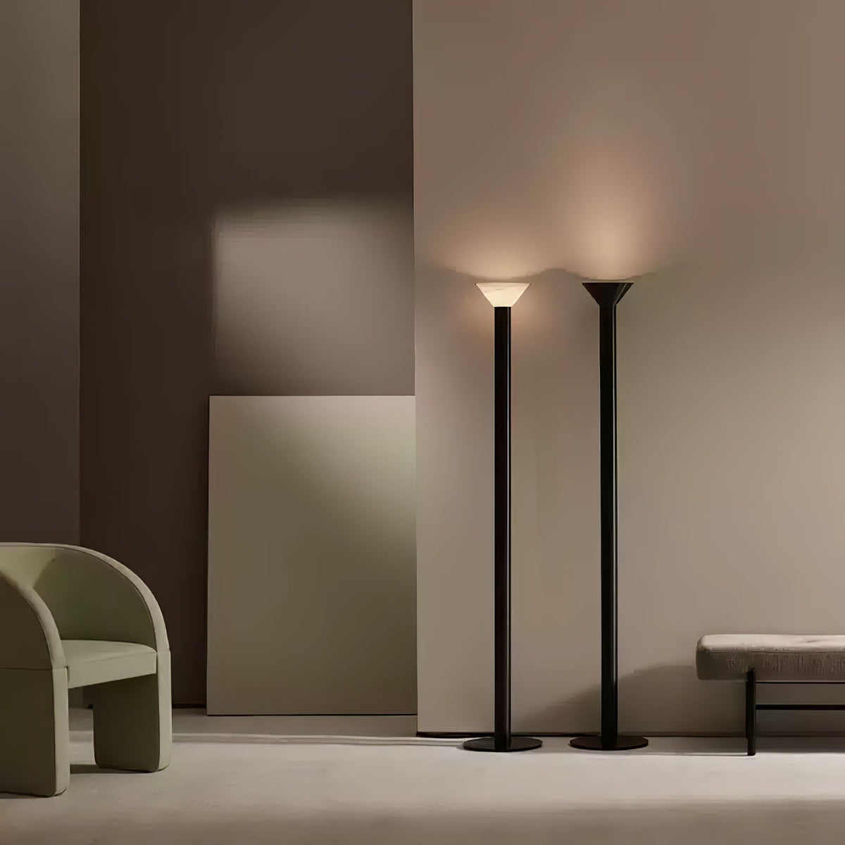 Elena Torchere Floor Lamp - Vakkerlight