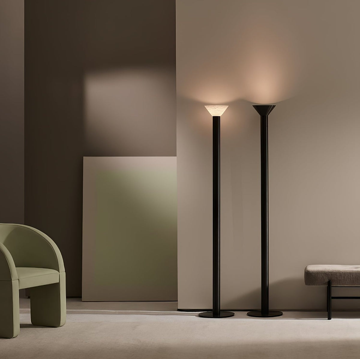 Elena Torchere Floor Lamp - Vakkerlight
