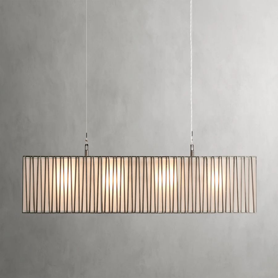 Forrest Rectangular Chandelier-Chandelier-Jecanoli