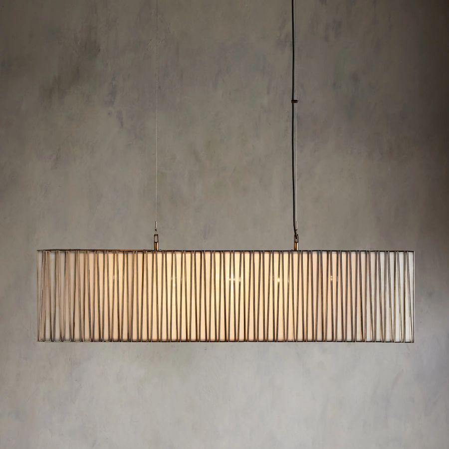 Forrest Rectangular Chandelier-Chandelier-Jecanoli
