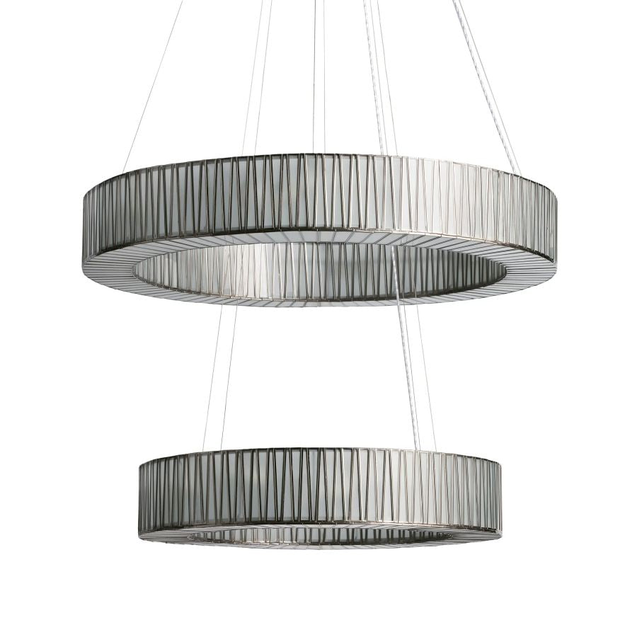Forrest 2-Tier Round Chandelier-Chandelier-Jecanoli