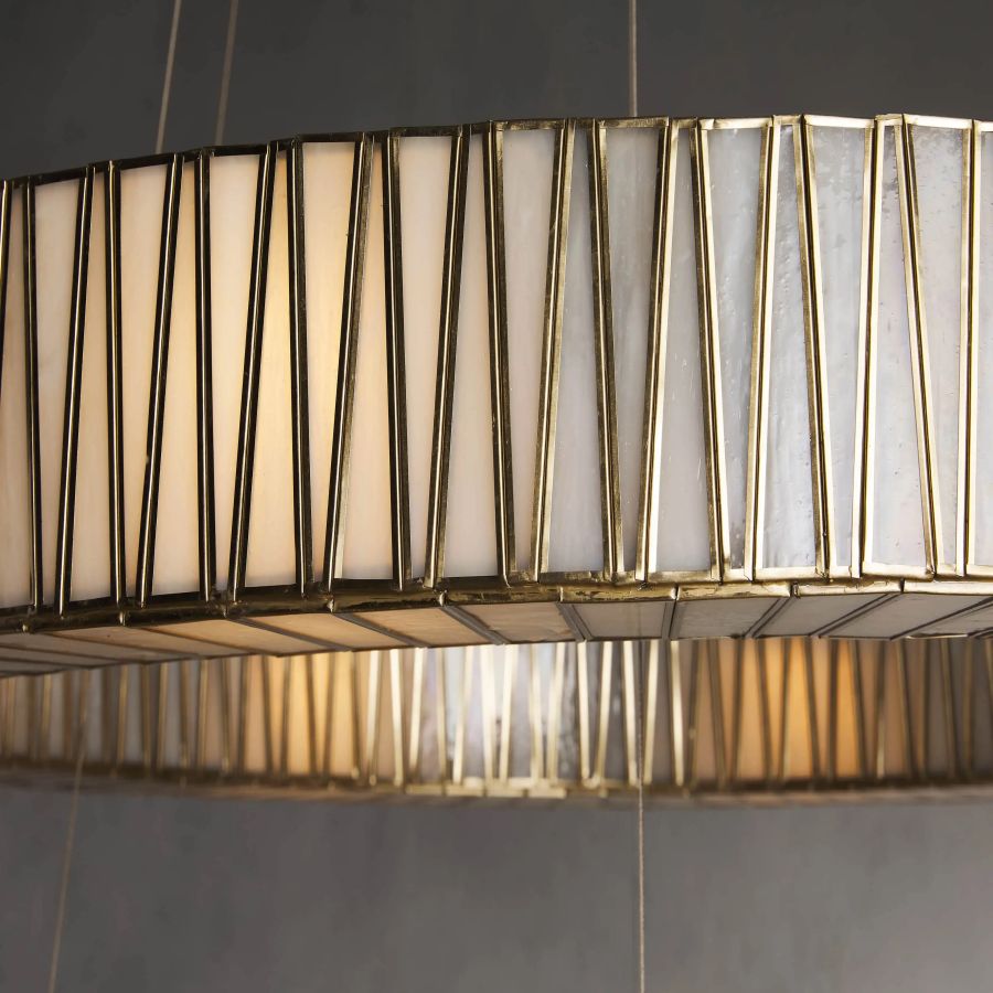 Forrest 2-Tier Round Chandelier-Chandelier-Jecanoli