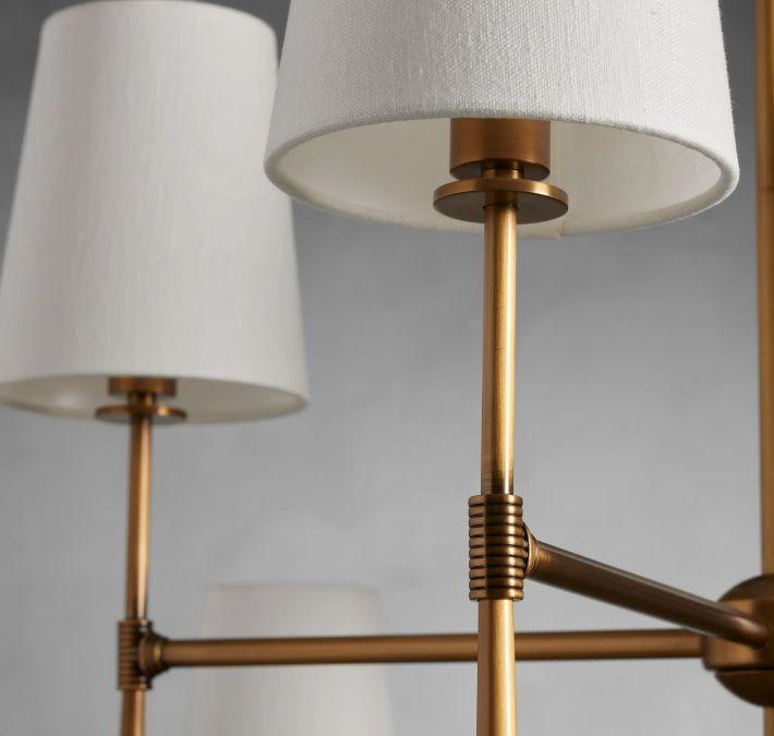 Gwyneth 2-Tier Round Chandelier-Chandelier-Jecanoli