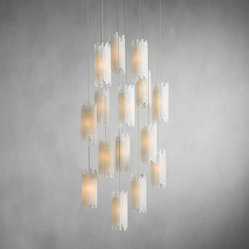 Gideon Round Chandelier-Chandelier-Jecanoli