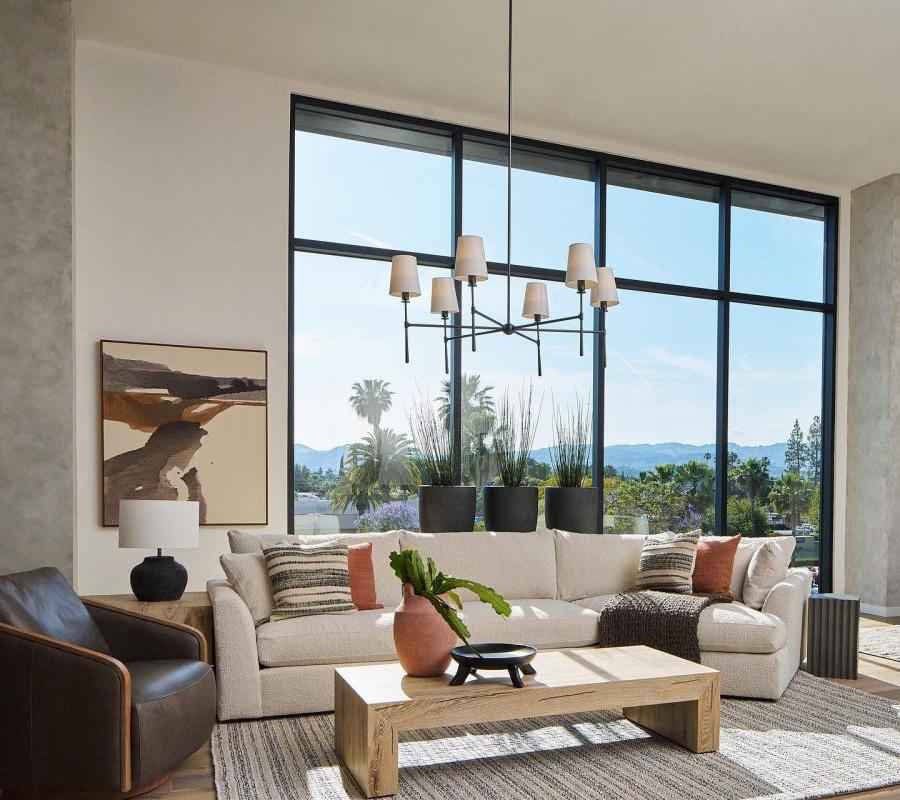Gwyneth Round Chandelier-Chandelier-Jecanoli