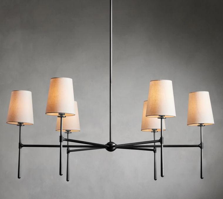 Gwyneth Round Chandelier-Chandelier-Jecanoli