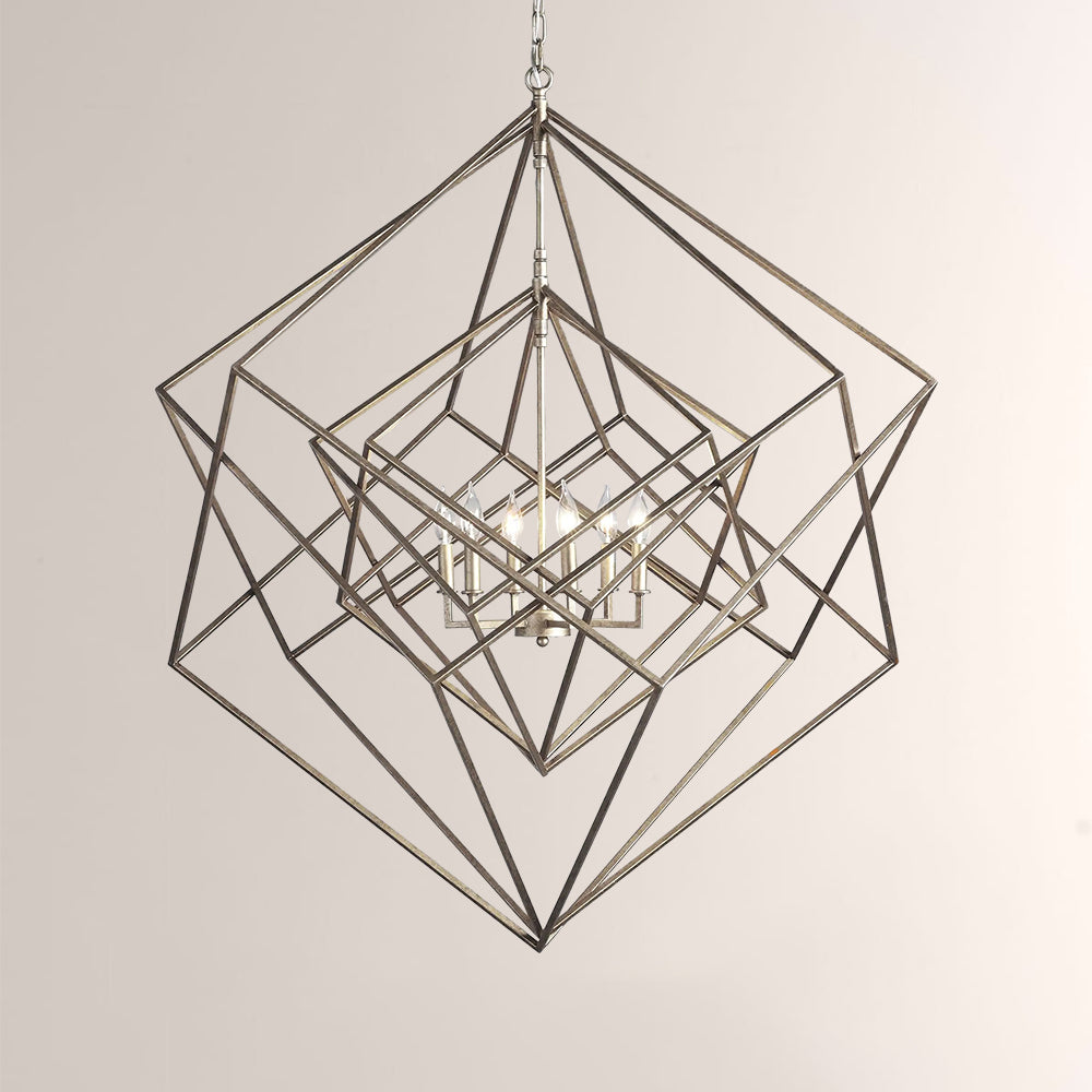 Geode Chandelier 44.25"-Chandelier-Jecanoli