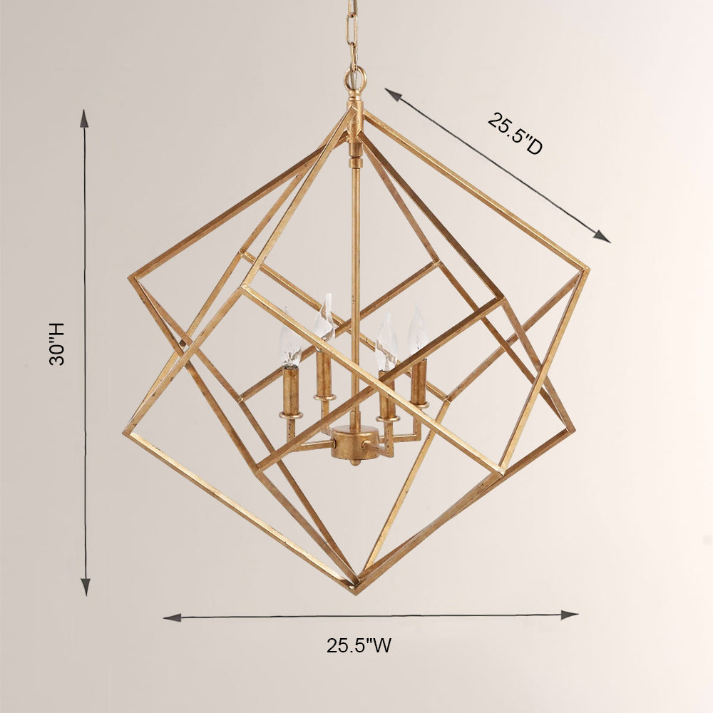 Geode 30" Chandelier-Chandelier-Jecanoli