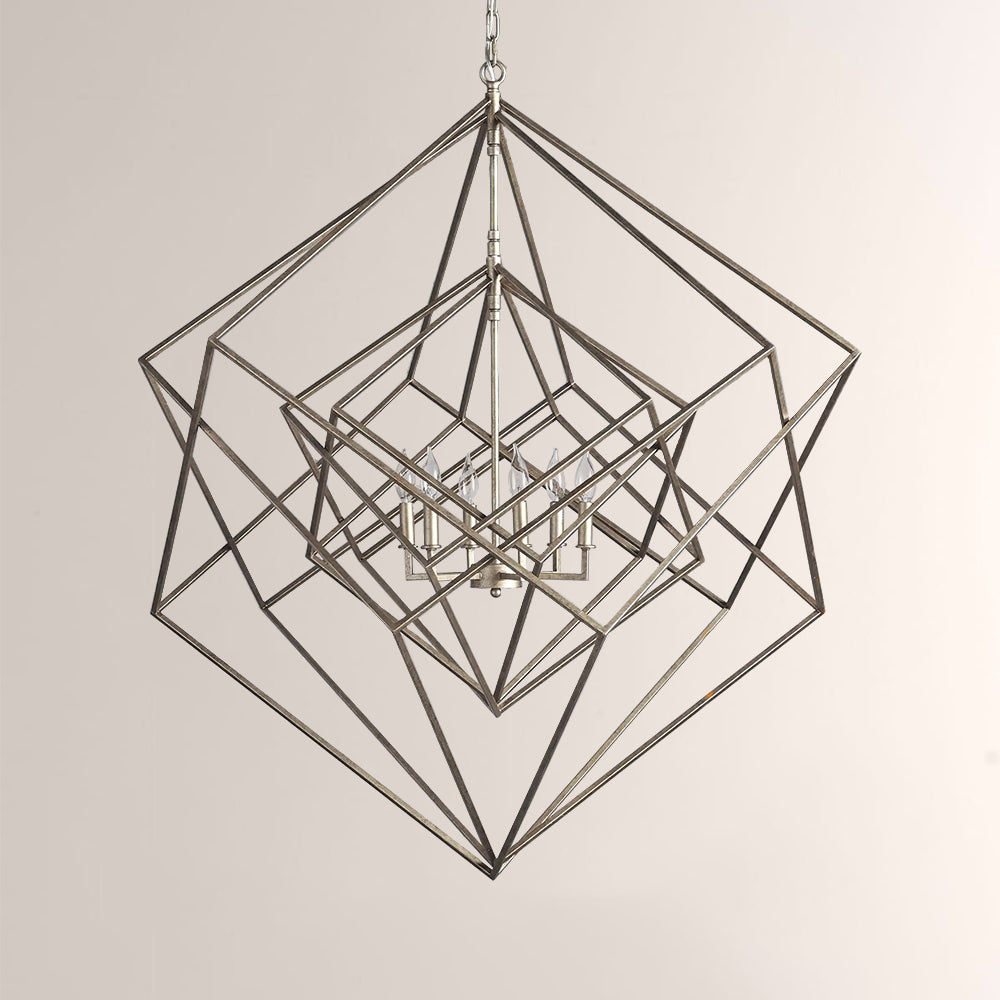 Geode Chandelier 44.25"-Chandelier-Jecanoli