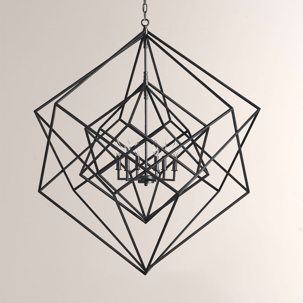 Geode Chandelier 44.25"-Chandelier-Jecanoli