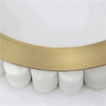 Alabaster Circle Round Chandeliers-Chandelier-Jecanoli